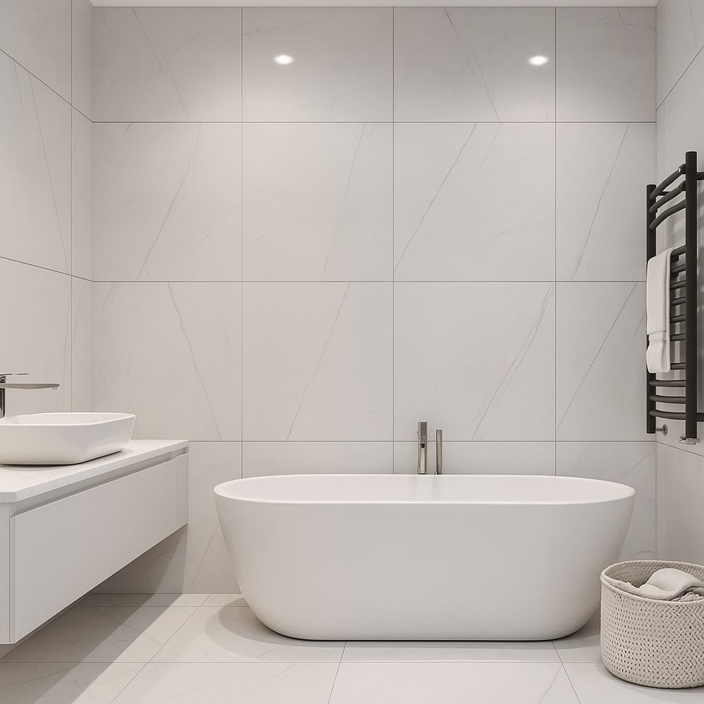 Maxim White 60×60, фото партии 3