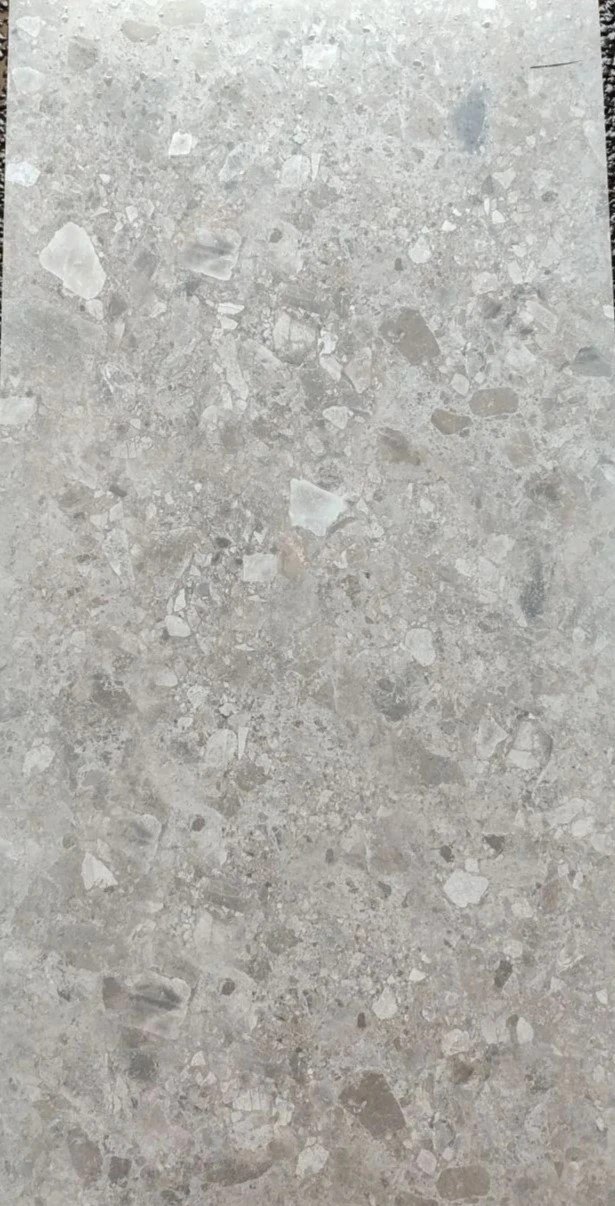 Fragmental Light Gray 60×120, фактура плитки