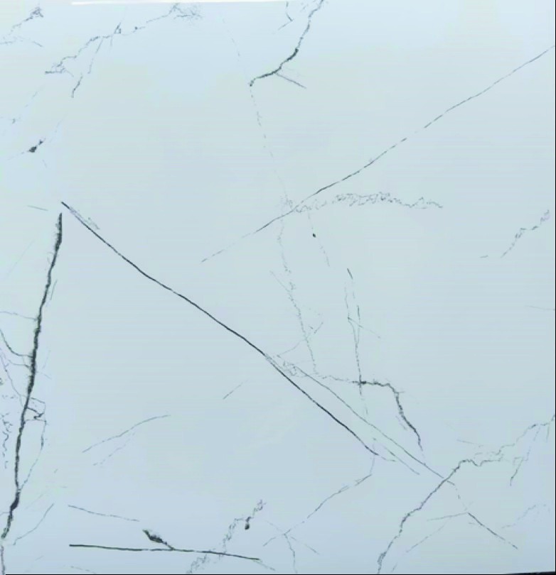 Setina White 60×60, фактура плитки